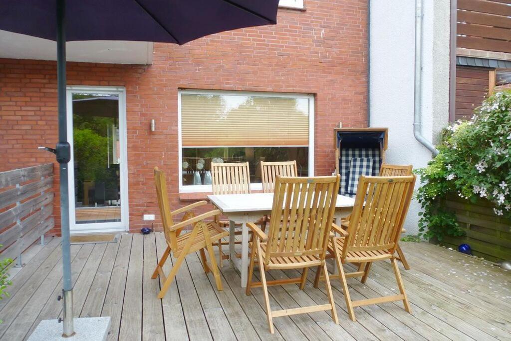 Ferienhaus Stettiner Str 4B Westerland Bagian luar foto
